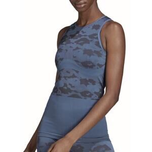 Stella McCartney Adidas Tank Top Camo Stretch Sleeveless Activewear Size Small